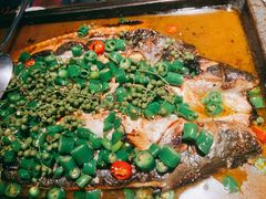-探鱼·鲜青椒爽麻烤鱼(天河优托邦店)