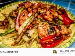 酸菜炒大肠-石岐乳鸽村(桥观坊南四巷店)