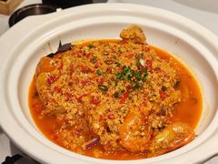 鱼籽烧罗氏虾-王捌小院(红花坡店)