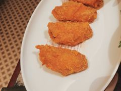 蛋黄鸡翅-新白鹿餐厅(松江开元地中海店)