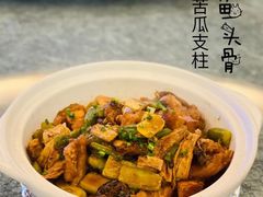 枝竹火腩苦瓜焖斑鱼头-东江海鲜酒家(艺都分店)