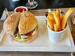 牛肉汉堡-南沙游艇会·大兵船餐厅