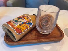 冠军玫瑰冰奶茶-柠檬树茶餐厅(海雅缤纷城店)