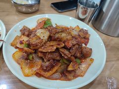 辣炒五花肉-贤花饭店(城阳店)