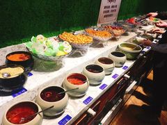 自助调料区-老灶堂文创火锅(文艺路店)