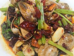 爆炒辣味花甲-华仔龙虾(永乐路总店)