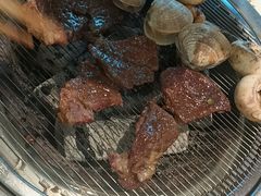 -泰白海鲜烧烤 丹东黄蚬子