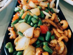 铁板香辣鱿鱼须-良师门滨海人家·海鲜·家常菜(滨海城店)