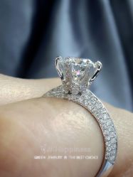 -JKHappiness培育钻石钻戒婚戒定制(天河国贸店)