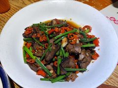 韭菜酱牛肉-铁胖子口碑长沙菜·龙虾烧烤(赤岗社区店)