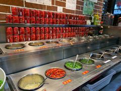 自助调料区-袍哥码头老火锅(横岗分店)