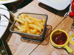 美国酸奶油香葱薯条-豪客来牛排(成都锦江大融城店)