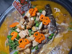 -探鱼·鲜青椒爽麻烤鱼(北京路天河城店)