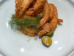 青柠酥皮虾-万荣烤鸭店·北京菜(天坛店)