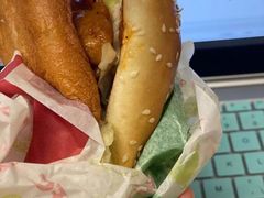 新奥尔良烤鸡腿堡-肯德基(桂林阳朔店)