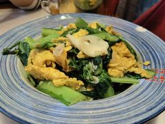 鸡蛋虾皮小白菜-小吊梨汤·北京菜·烤鸭(鸟巢店)