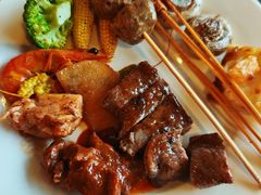 -大中华希尔顿酒店-念自助餐·海南美食·三文鱼