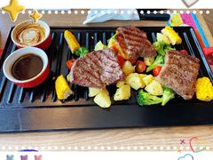 超牛联盟牛排拼盘-必胜客(新中纬店)