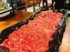 嫩肉-遇·花庭里鲜牛肉火锅(西工店)
