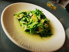 鸡毛菜豆米炒油皮-冶春茶社(官园桥店)