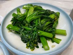 蒜茸炒菜心-福今喜粤餐厅
