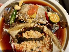 -草家酱蟹炭火烤肉店(珲春南路一店)