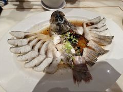 榄角肉崧蒸鲈鱼-稻香酒家·35年老字号(侨光店)