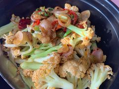 炝炒有机菜花-金地大酒店-中餐厅
