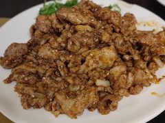 孜然羊肉-清真宏玉祥黄门脸餐厅(华荫东里店)