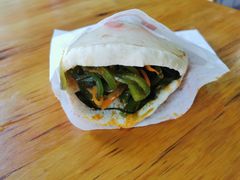 锅魁夹三丝-洞子口张老二凉粉(文殊院店)