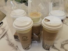 豆乳双蛋奶茶-茶力的小怪兽(梅林卓悦汇店)