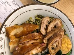 玫瑰鸡拼猪大肠套餐-狮头牌卤味研究所·卤味饭(花城汇南区店)