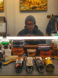 -595barbershop美式油头