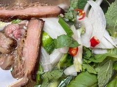 香茅猪颈肉捞粉-海安安越南粉(丹竹頭店)