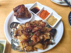 石头烤牛窝骨-蒙料·手把肉(望京店)
