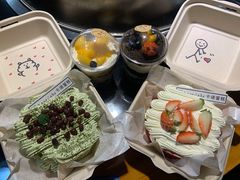 抹茶便当盒-TMAUD塔慕德纯动物奶油蛋糕专卖店(海曙龙湖天街店)