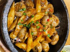 口蘑烧山药-泰钰丰烤鸭(永安道店)