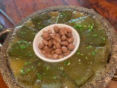 铁板野菜豆腐-农厨好味·温泉鹅·农家菜