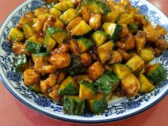 酱爆鸡丁-北大地皖峰饭馆