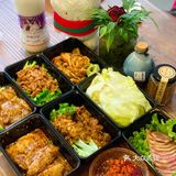 来自洱海的特色烤肉包浆豆腐紫洋芋