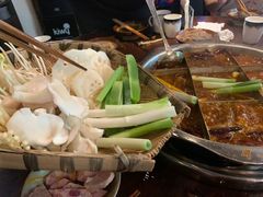 蔬菜拼盘-小天鹅火锅·一线江景洪鼎旗舰店(洪崖洞店)