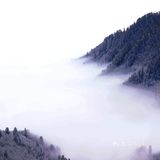 昨天的西岭雪山