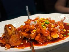 松鼠鲈鱼-雨后行菜(报慈北路店)