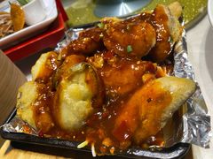 铁板淋汁脆茄夹-柒园·三十年创意杭帮菜(龙湖滨江天街店)