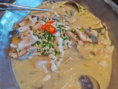 酸菜乌江鱼-川旺角川粤融合菜•海景餐厅(星海广场店)