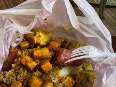 糯米饭加腊肠-权记骨粥