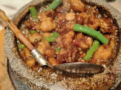 石锅杭椒牛蛙-桂满陇-西湖船宴(西单大悦城店)