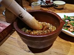 尖椒擂茄子-老滇山寨•云南特色菜•地方菜•民族风情歌舞表演(金碧店)