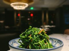 虫草花炒茼蒿-杭州君悦酒店·湖滨28中餐厅