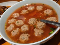 番茄豆芽圆子汤-永乐饭店